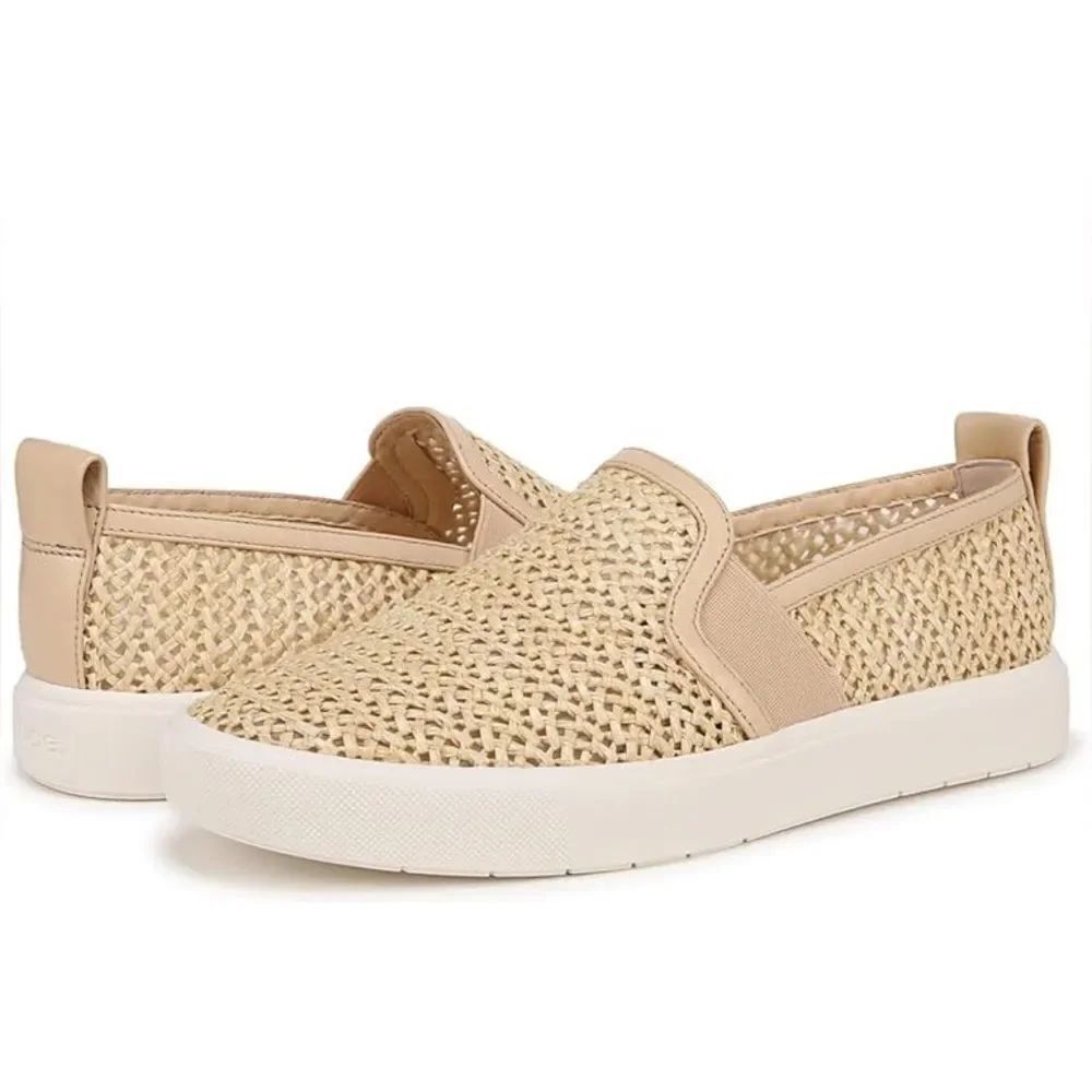 Vince | Blair Raffia Slip On Sneakers